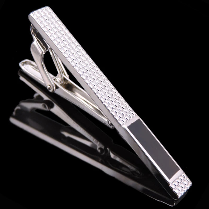 DY New and high quality laser engraving tie clip  fashion st