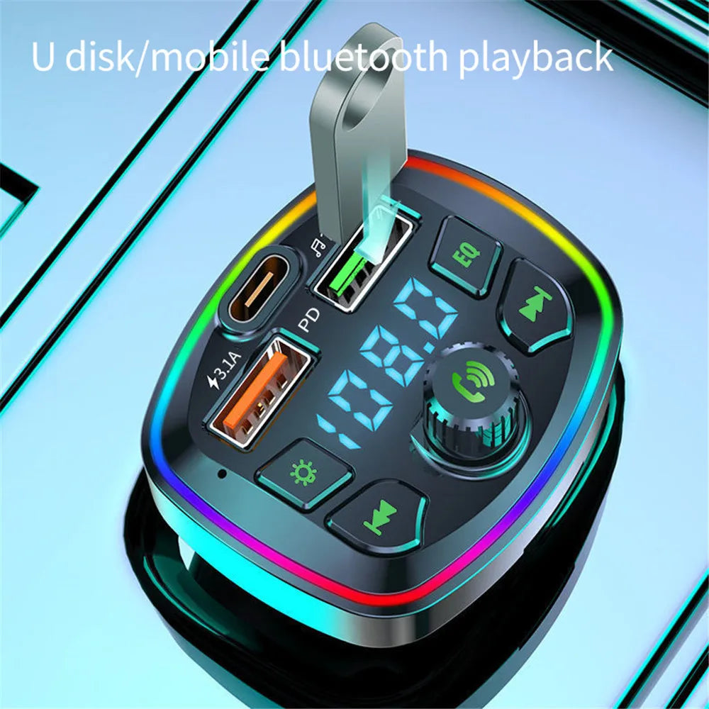 Bluetooth Car Charger & FM Transmitter