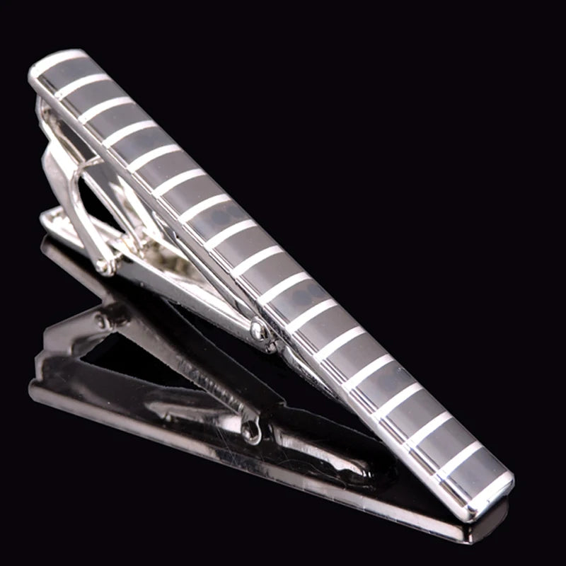 DY New and high quality laser engraving tie clip  fashion st