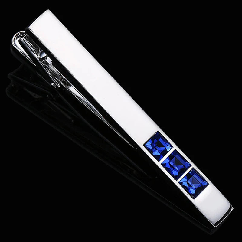 DY New and high quality laser engraving tie clip  fashion st