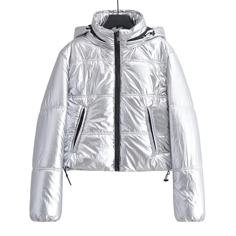 Women's Vintage Hooded Cotton Parka