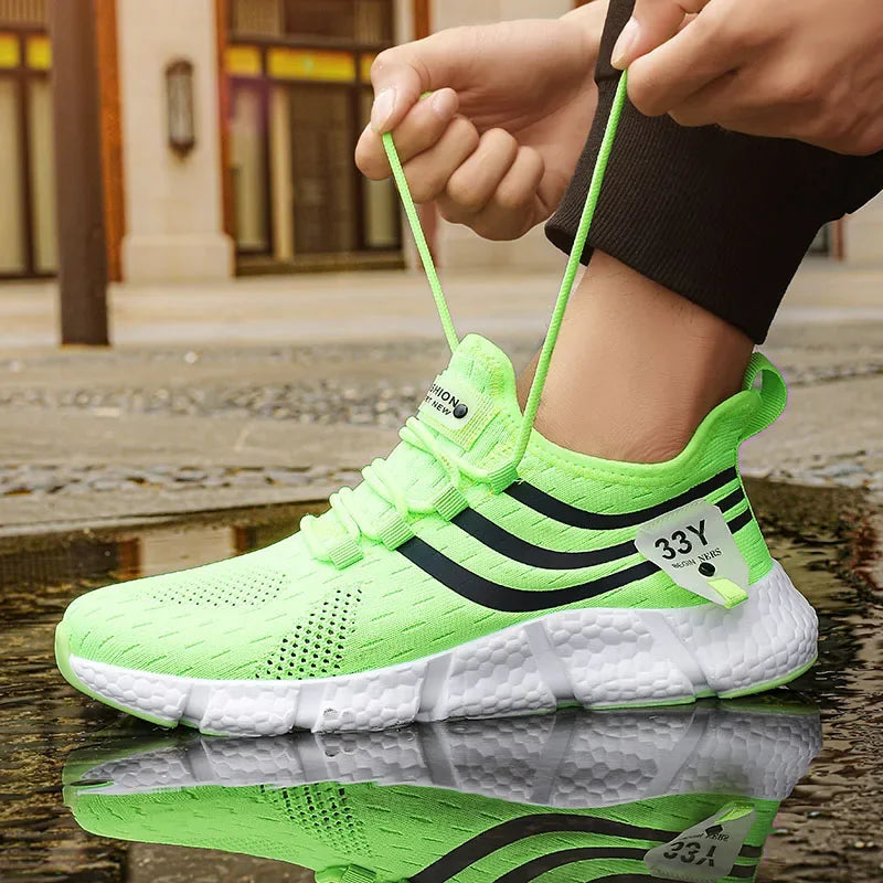 Men Shoes Breathable Classic Running Sneakers for Man Outdoo