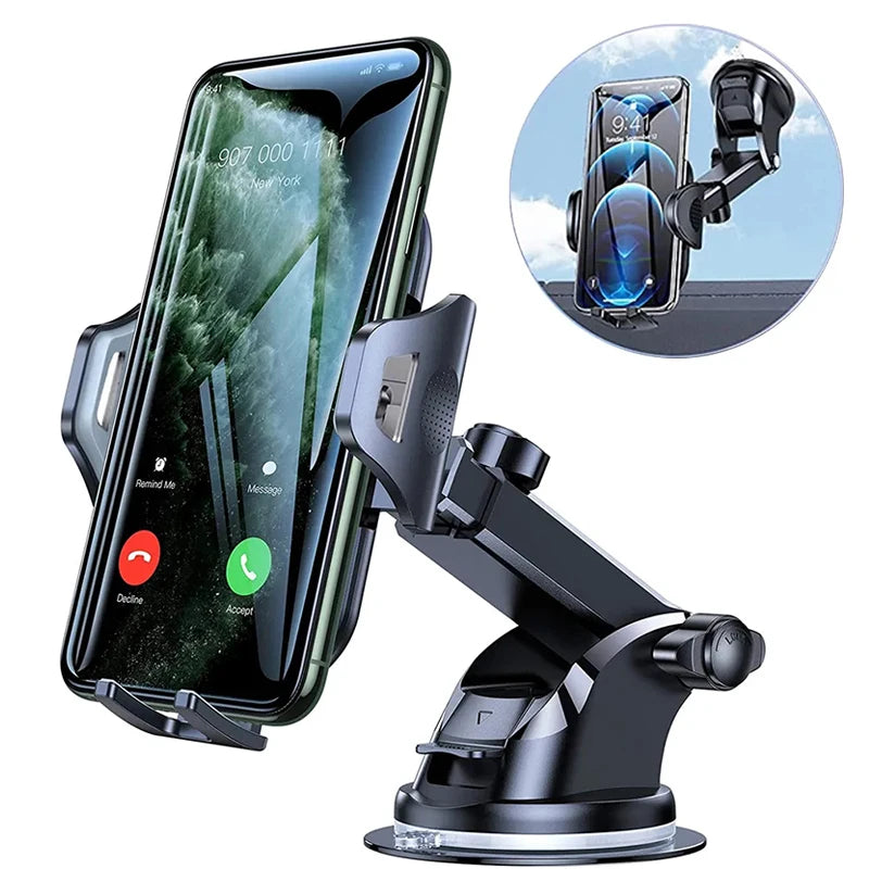Car Sucker Phone Holder Mount Stand Portable Phone Stand Ext