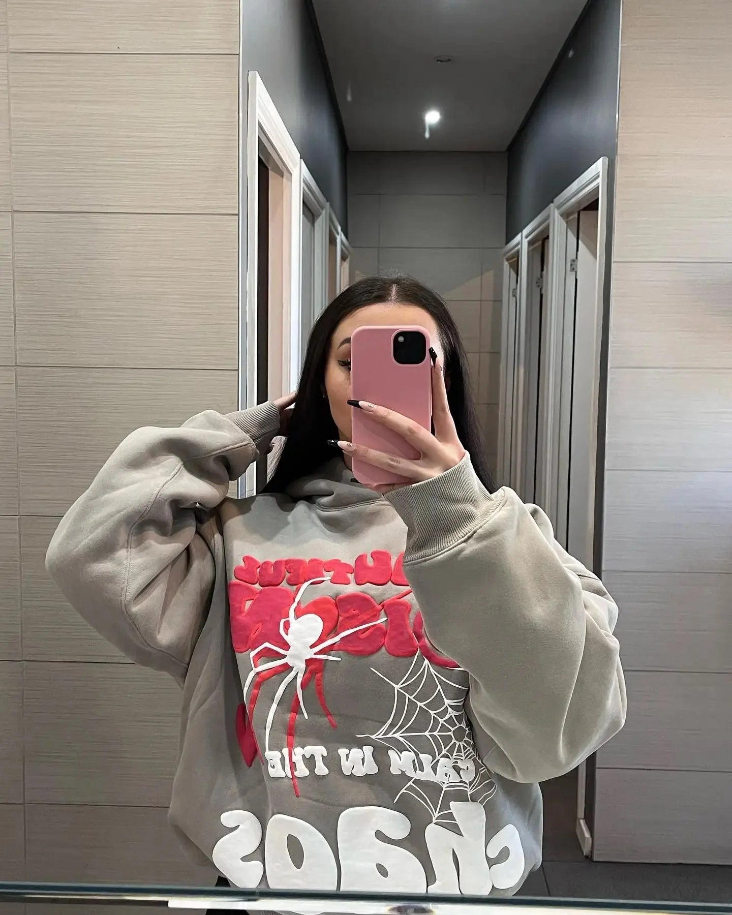 Y2K Harajuku Letter Hoodie & Sweatpants