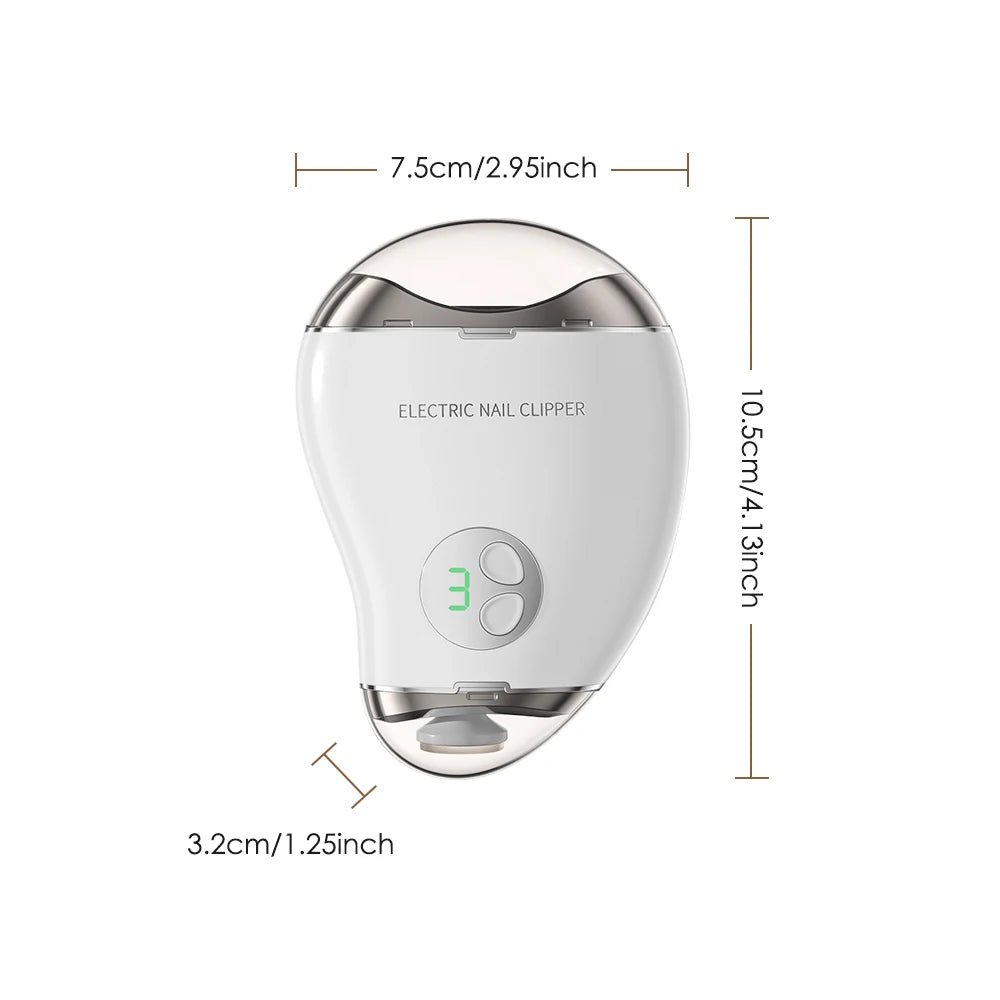Electric Nail Clipper Multifunctional Nail Trimming & Nail P
