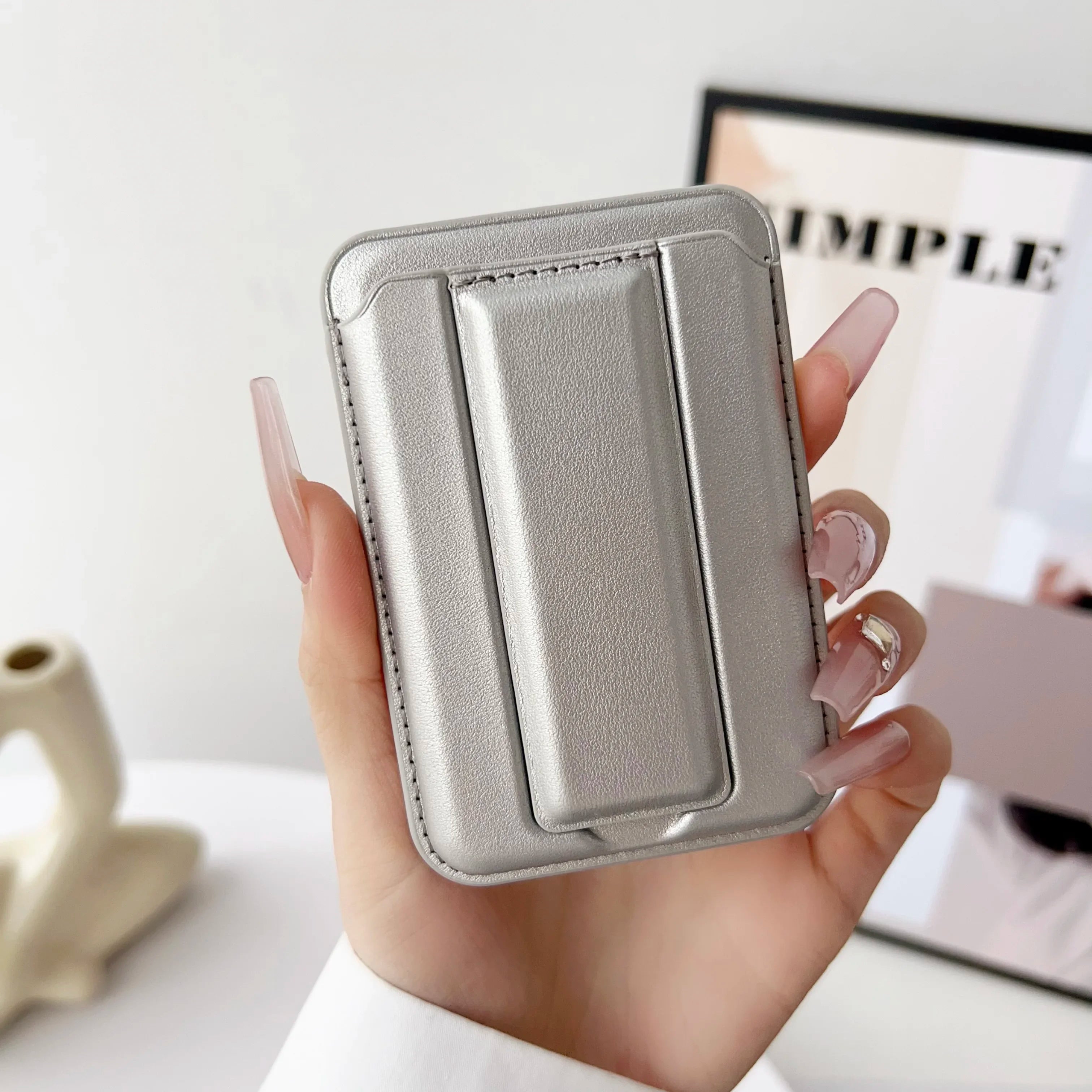 MagSafe Leather Wallet Case