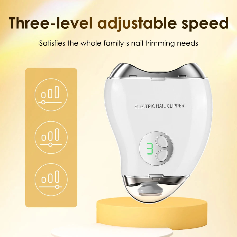 Electric Nail Clipper Multifunctional Nail Trimming & Nail P
