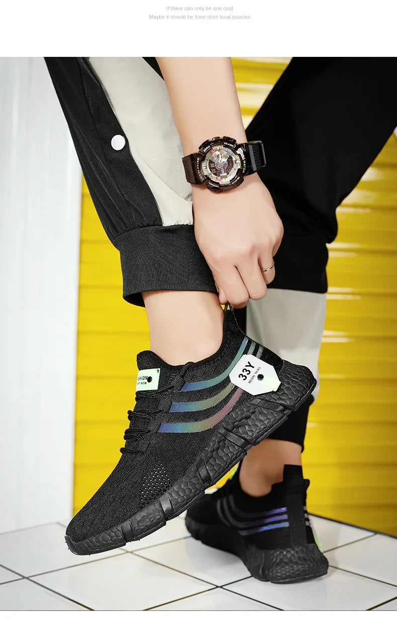 Men Shoes Breathable Classic Running Sneakers for Man Outdoo