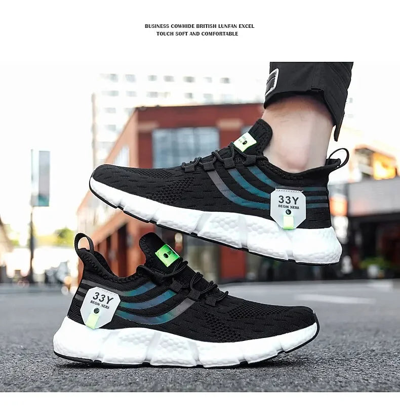 Men Shoes Breathable Classic Running Sneakers for Man Outdoo