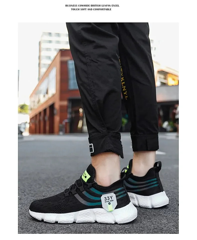 Men Shoes Breathable Classic Running Sneakers for Man Outdoo