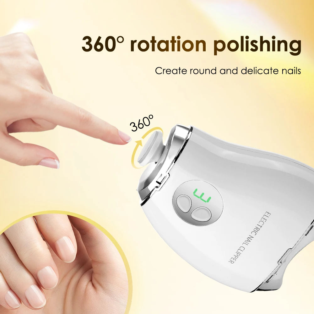 Electric Nail Clipper Multifunctional Nail Trimming & Nail P