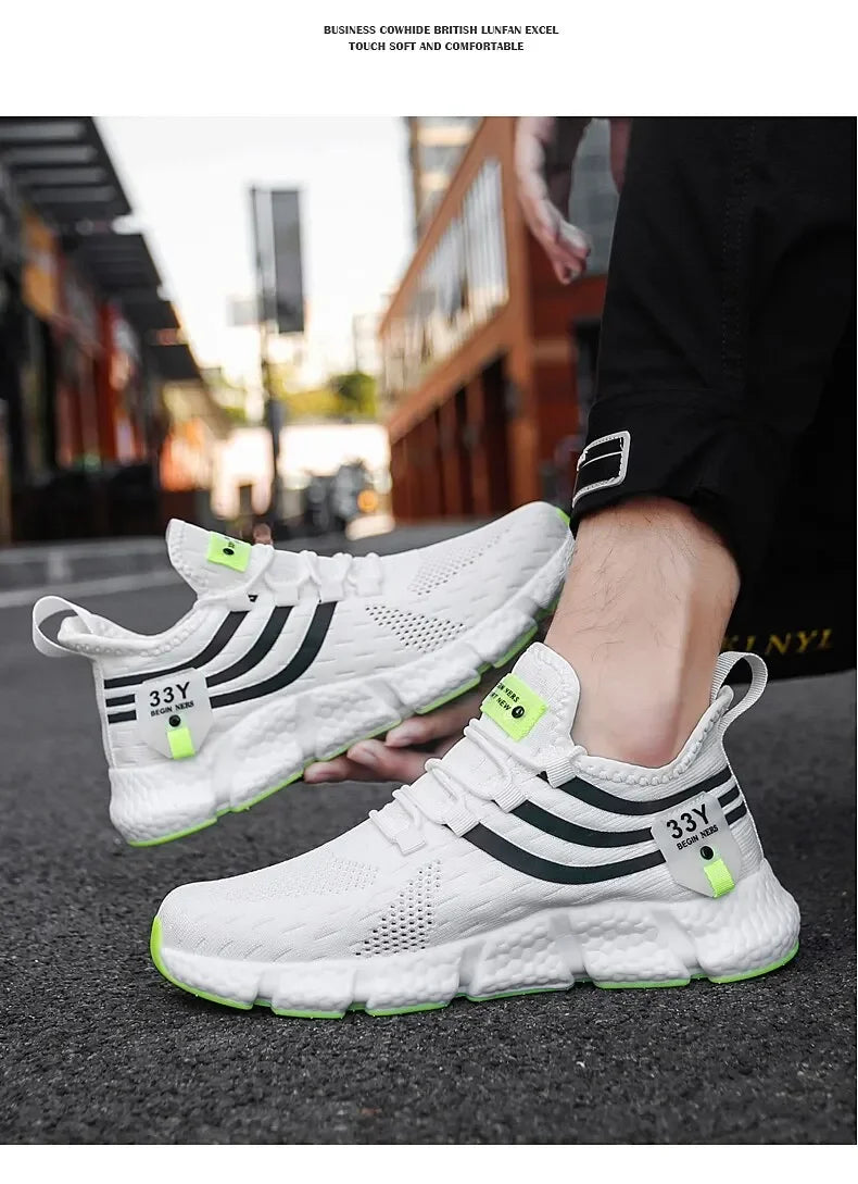 Men Shoes Breathable Classic Running Sneakers for Man Outdoo