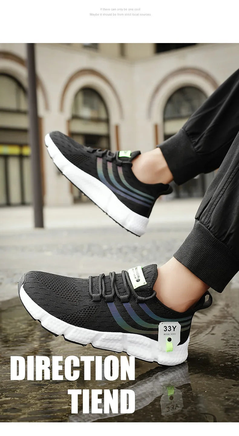 Men Shoes Breathable Classic Running Sneakers for Man Outdoo