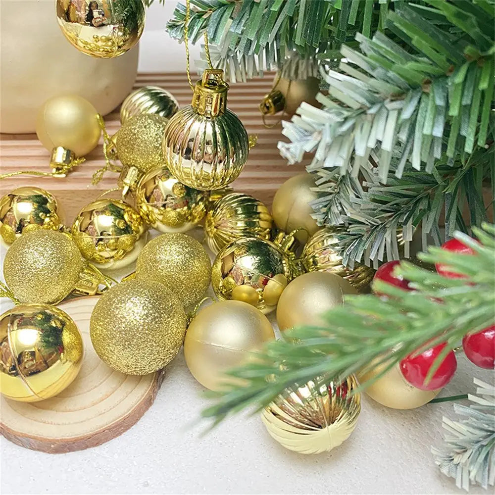 24pcs Christmas Ball Ornaments