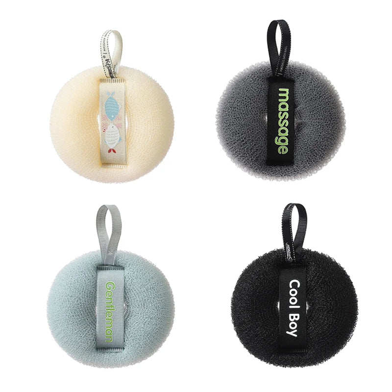 Bath Sponge Balls Cleaning Brush Shower Puff Body Cleaner Ex