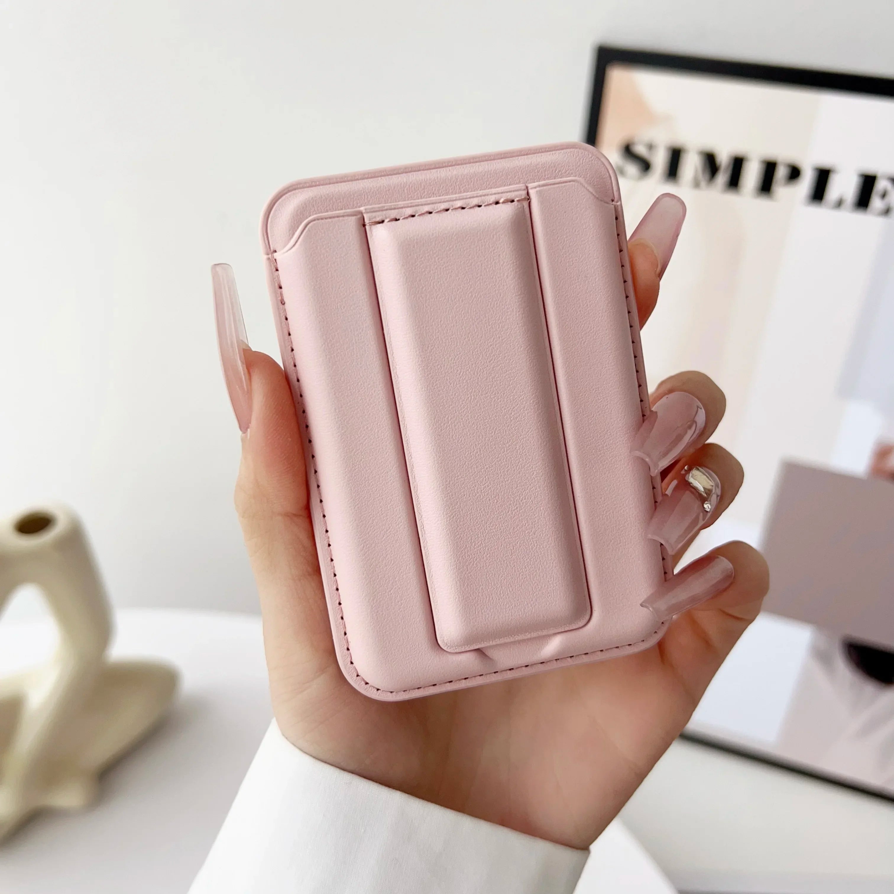 MagSafe Leather Wallet Case