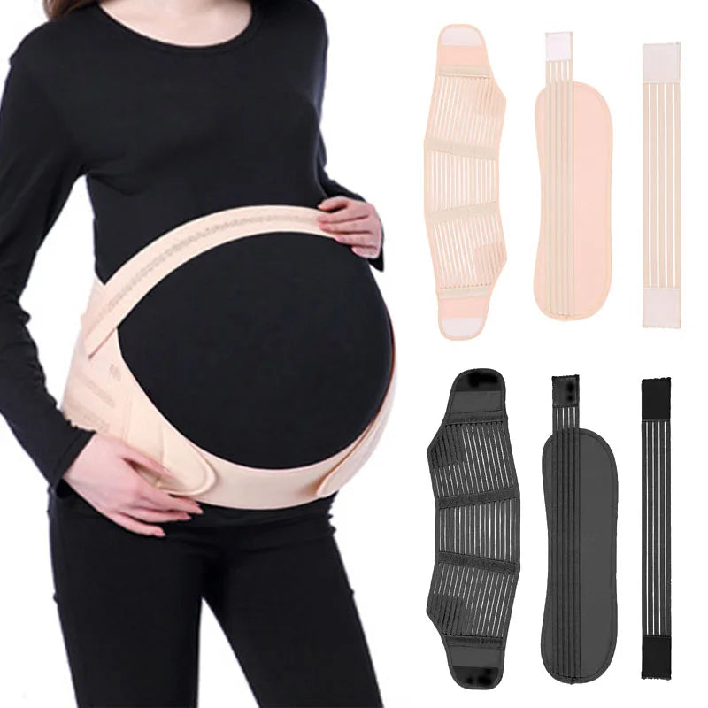 Pregnant Women Support Belly Band Back Clothes Belt Adjustab
