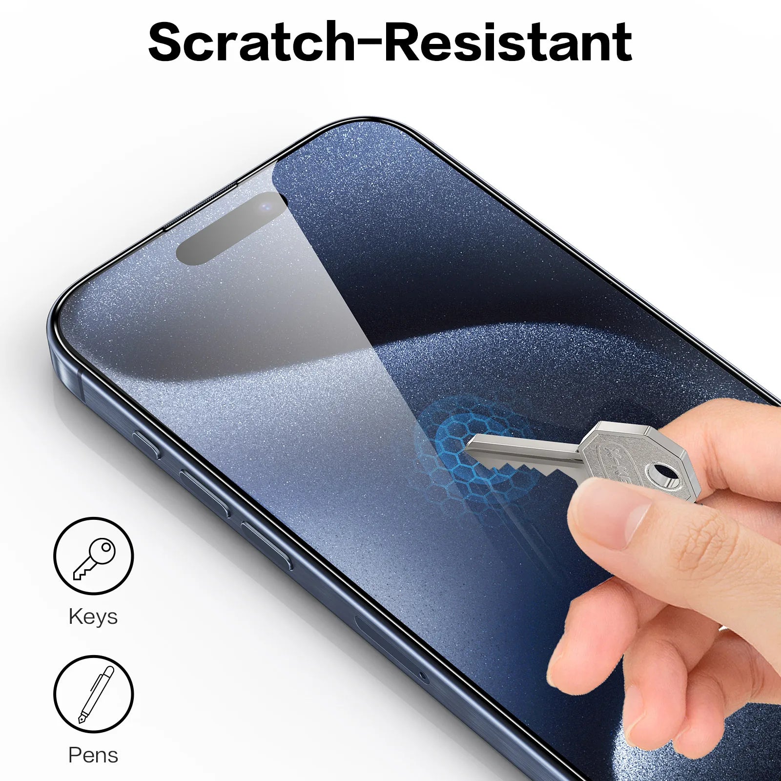 SmartDevil Screen Protector for iPhone 15 Pro Max 15 Pro HD