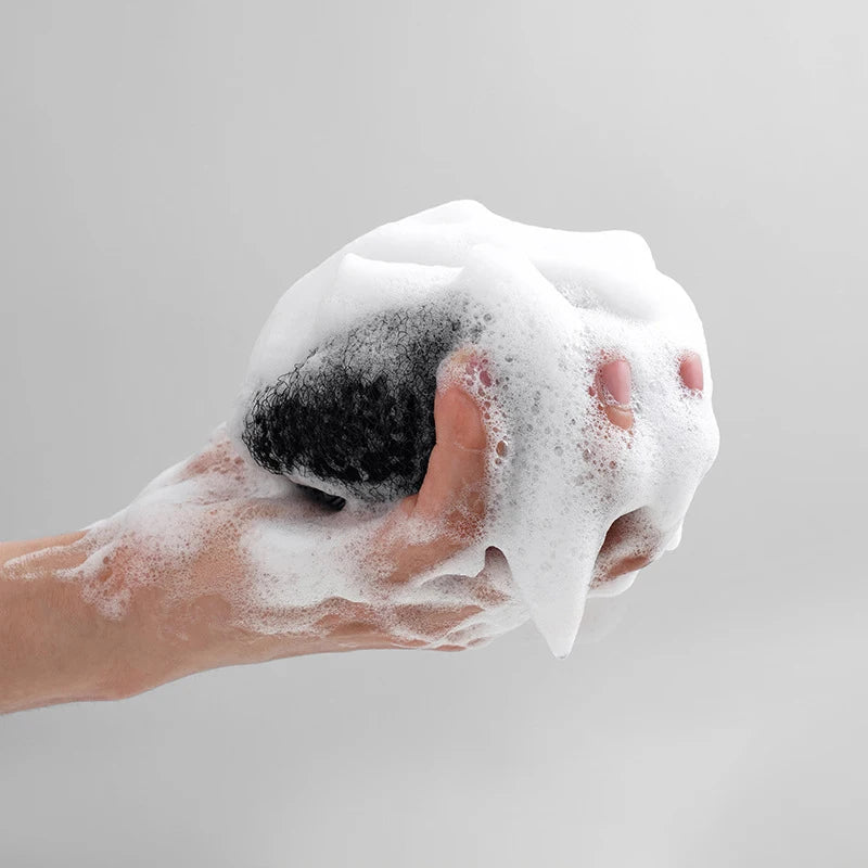 Bath Sponge Balls Cleaning Brush Shower Puff Body Cleaner Ex