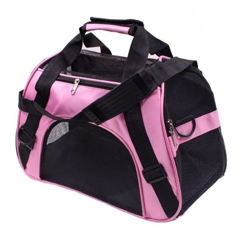 Cat Bags Portable Dog Carrier Bag Mesh Breathable Carrier Ba
