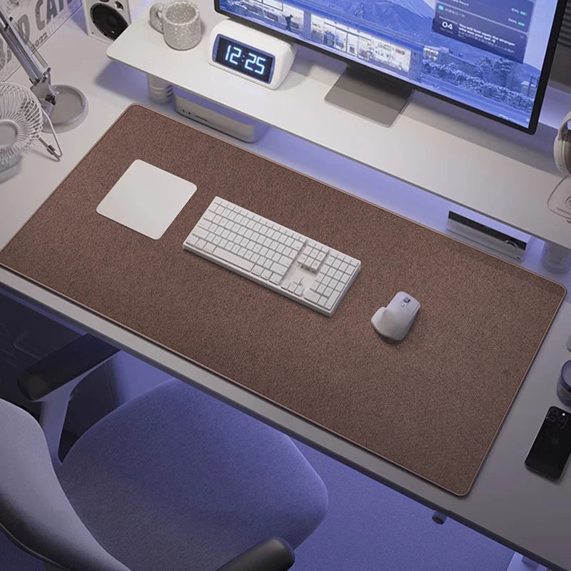 Teana Super Large Gaming Mousepad Linen XXL 300x600 400x800 600x1200 Gaming Mouse Mat Esports Laptop Pc Gamer Keyboard Desk Mat