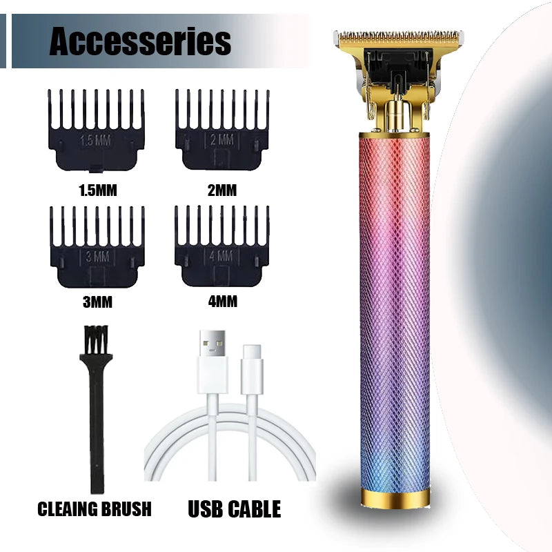 T9 Professional Hair Clipper/Accessories for Men | USB-C Fast Charging | Beard/Body/Hair Trimmer | Precision Electric Shaver