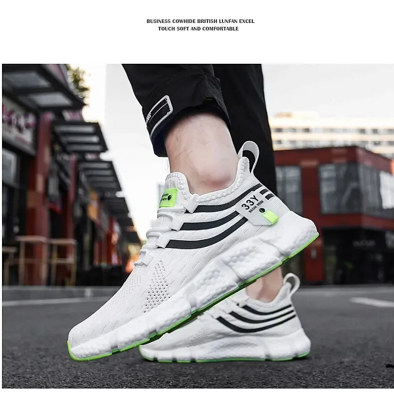 Men Shoes Breathable Classic Running Sneakers for Man Outdoo