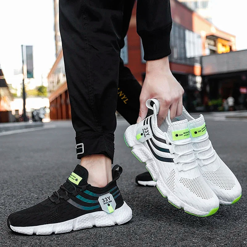 Men Shoes Breathable Classic Running Sneakers for Man Outdoo