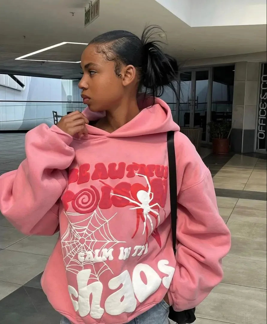 Y2K Harajuku Letter Hoodie & Sweatpants