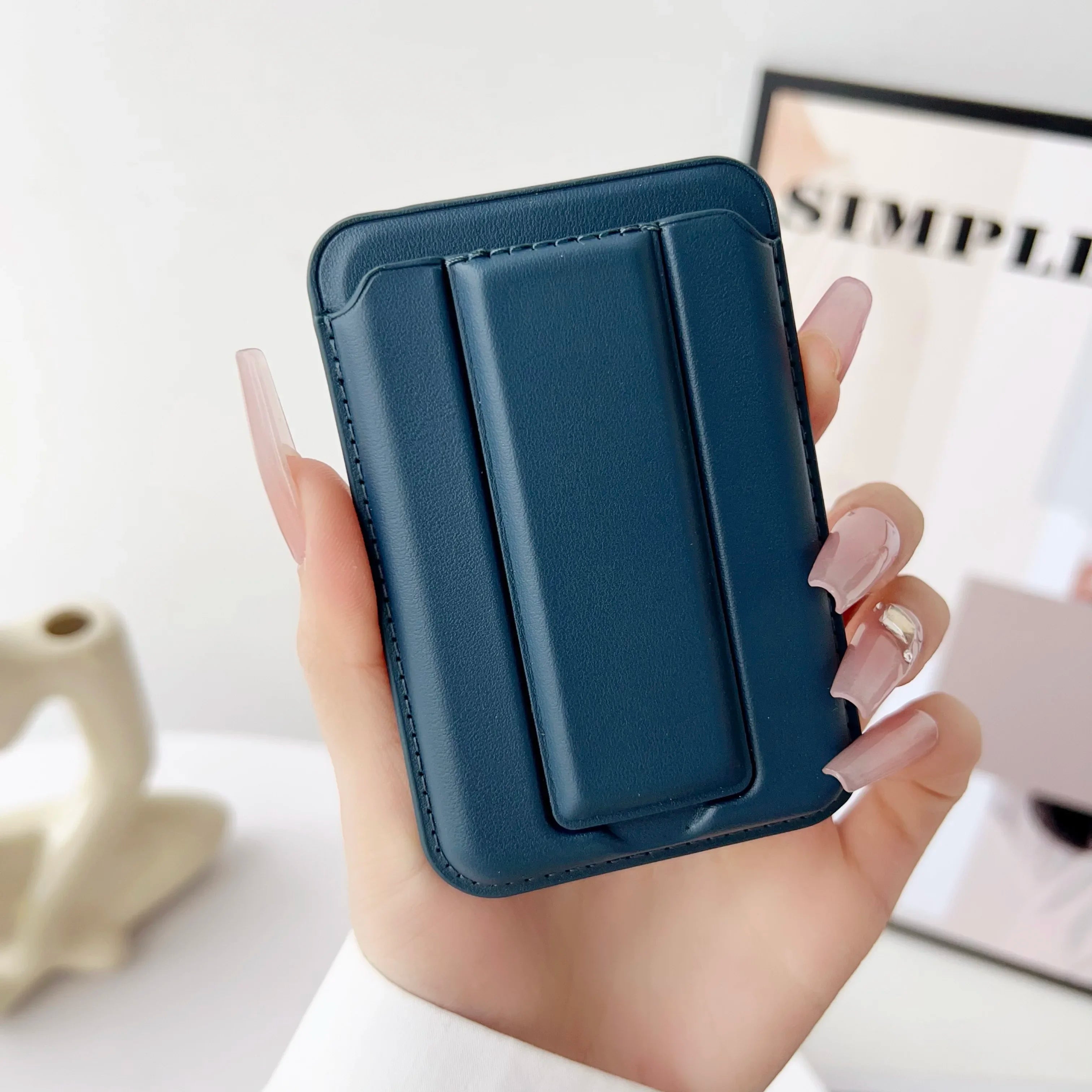 MagSafe Leather Wallet Case