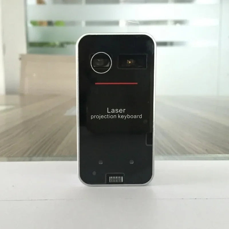 Portable Bluetooth Virtual Laser Keyboard Wireless Projector Keyboard with Mouse Function for Iphone Tablet Computer Phone