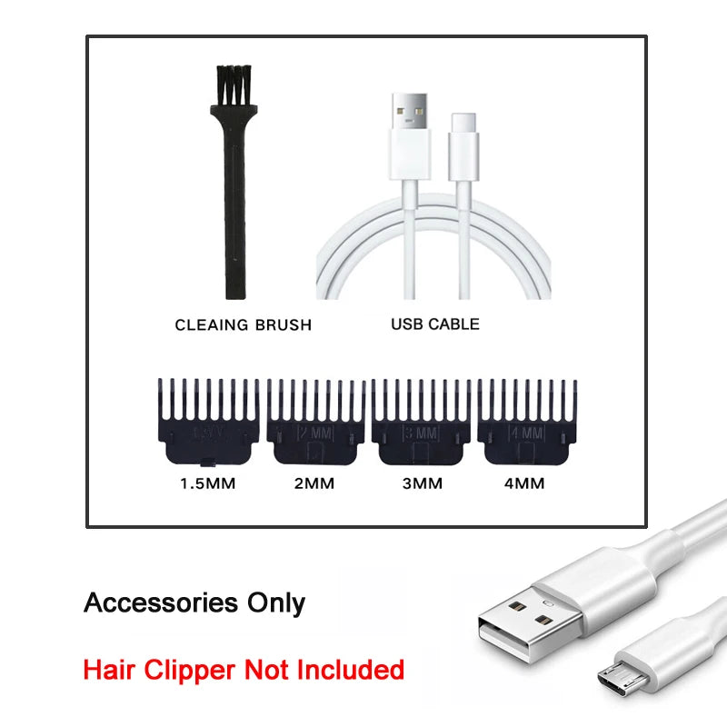 T9 Professional Hair Clipper/Accessories for Men | USB-C Fast Charging | Beard/Body/Hair Trimmer | Precision Electric Shaver