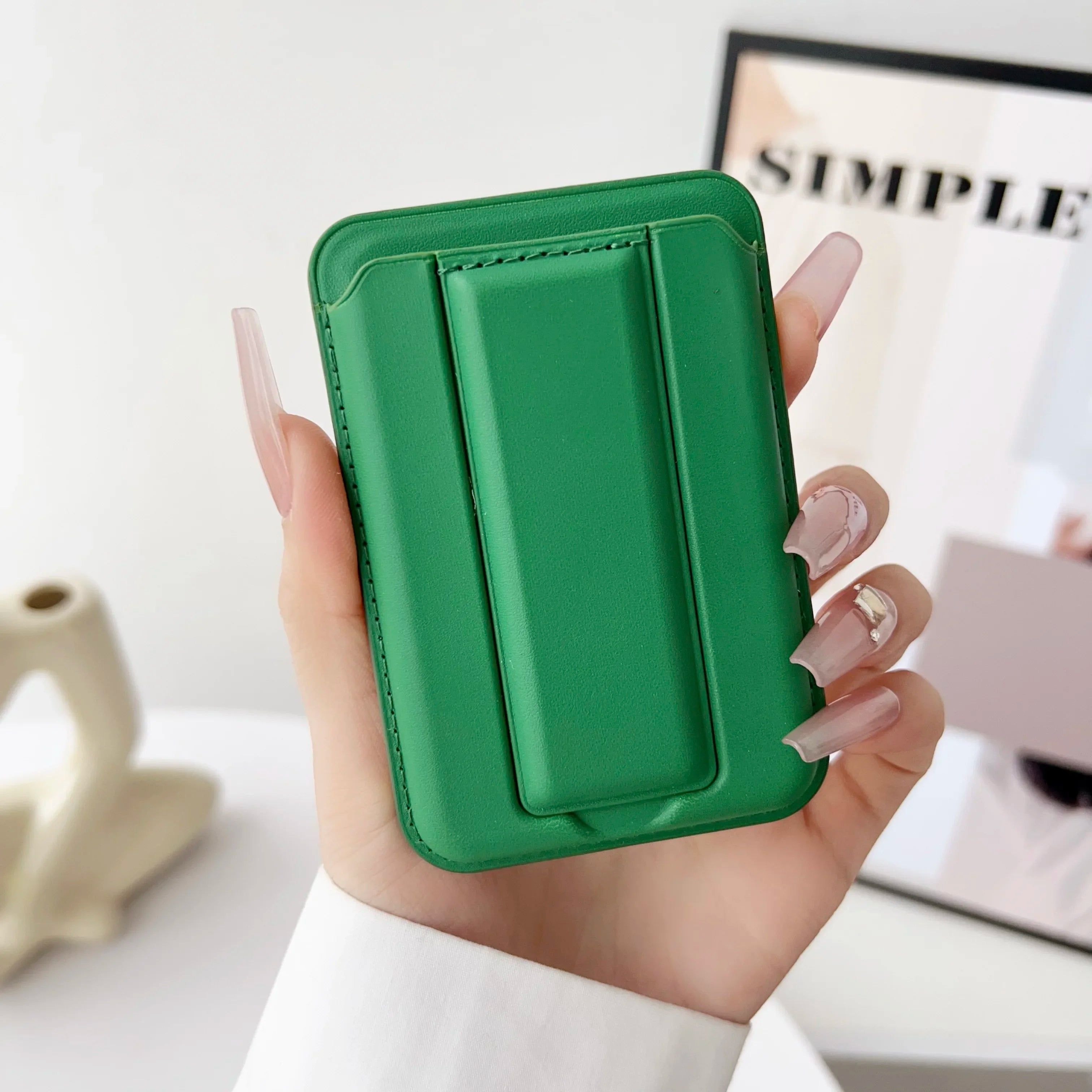 MagSafe Leather Wallet Case