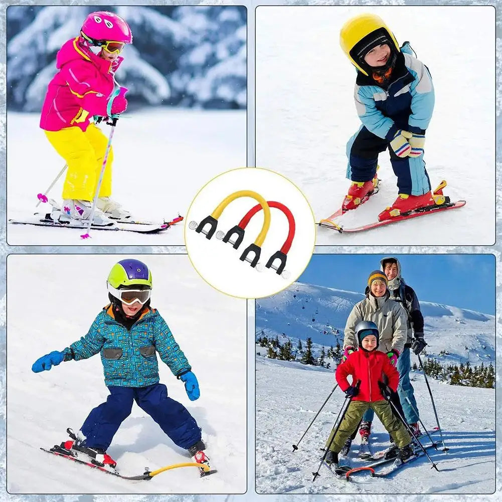 Ski Tip Connector For Beginners Ski Wedge Aid Connector For
