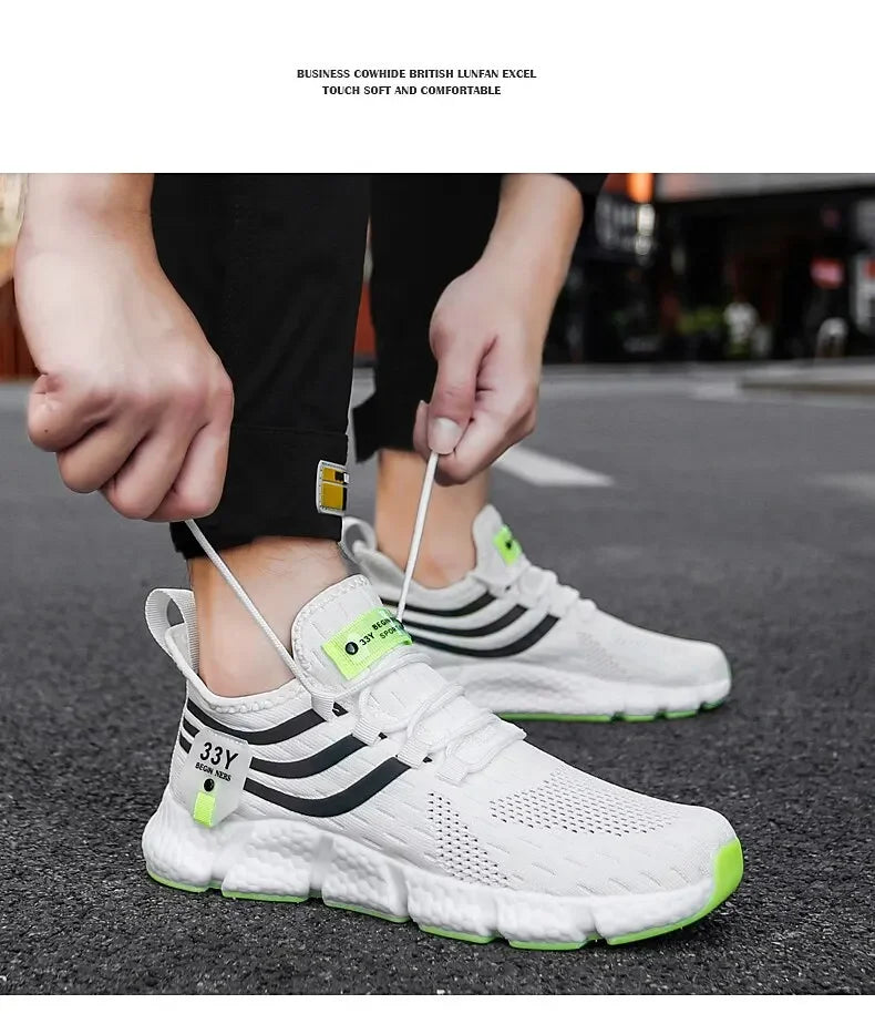 Men Shoes Breathable Classic Running Sneakers for Man Outdoo