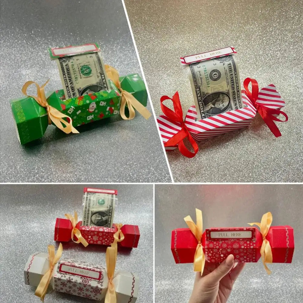 Christmas Money Pull-Out Gift Box