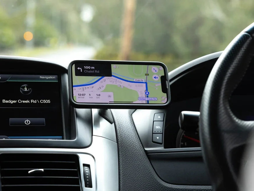 Quad Lock Adhesive Dash/Console Mount Phone Holder For Car