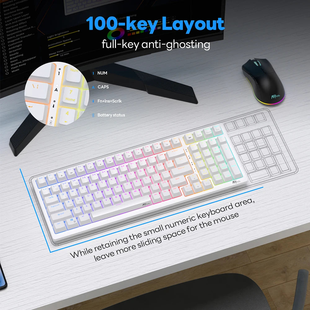 RK98 Wireless RGB Mechanical Keyboard