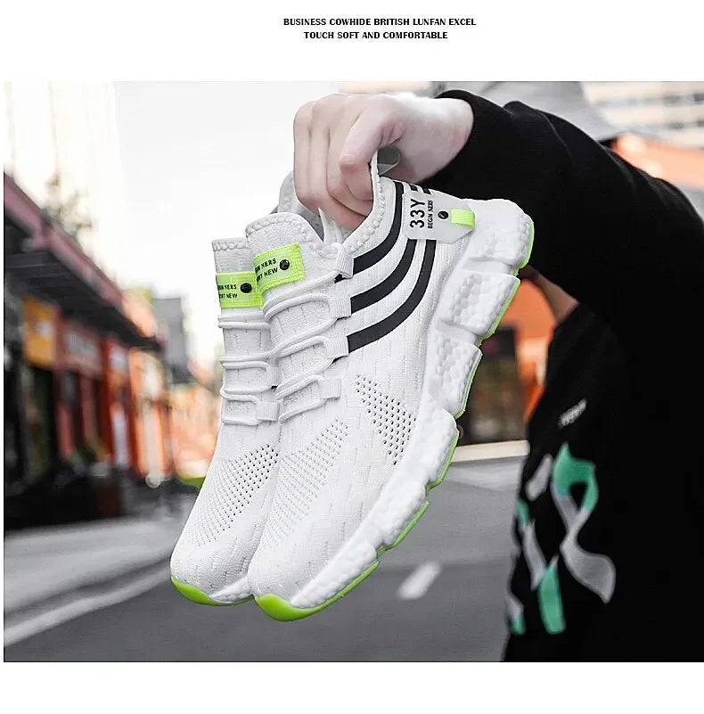 Men Shoes Breathable Classic Running Sneakers for Man Outdoo