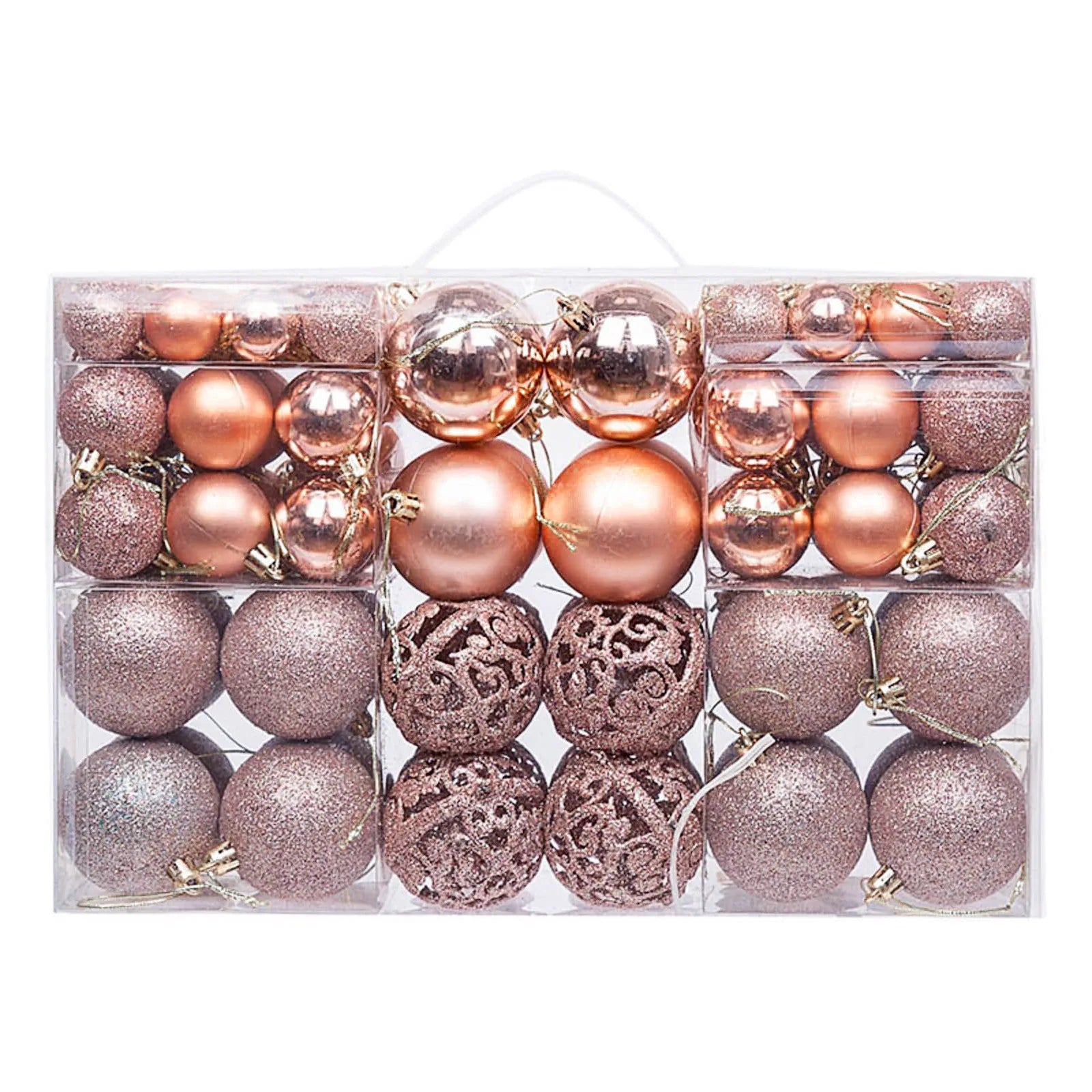 100pcs Christmas Tree Baubles Set