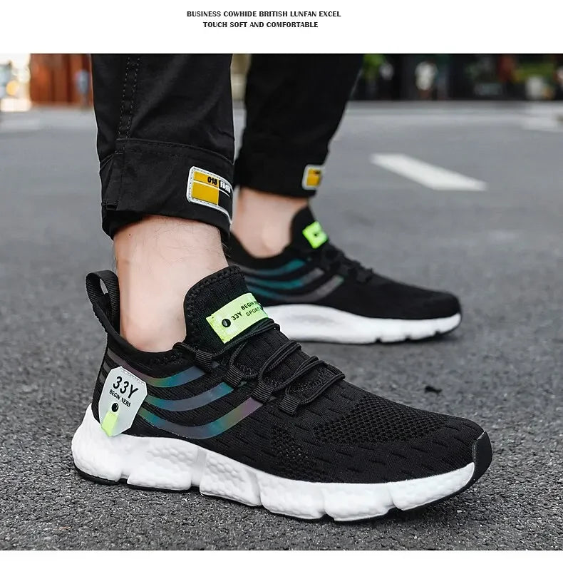 Men Shoes Breathable Classic Running Sneakers for Man Outdoo