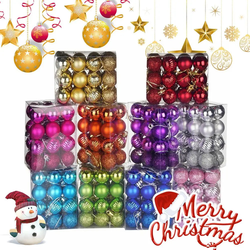24pcs Christmas Ball Ornaments