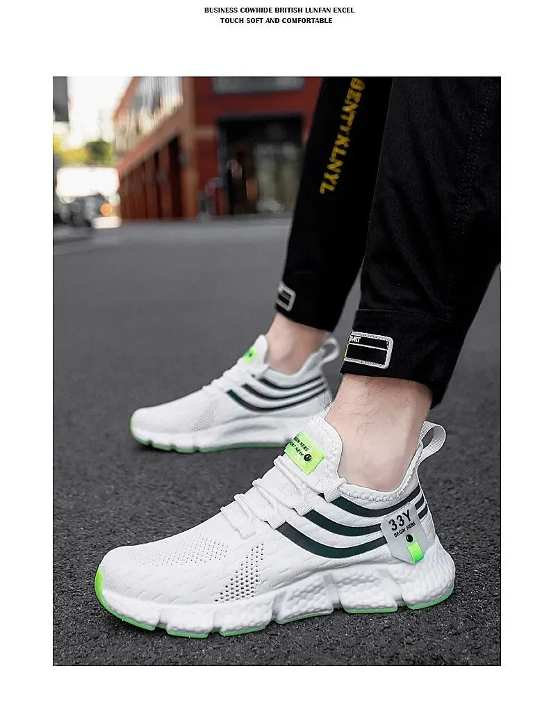 Men Shoes Breathable Classic Running Sneakers for Man Outdoo