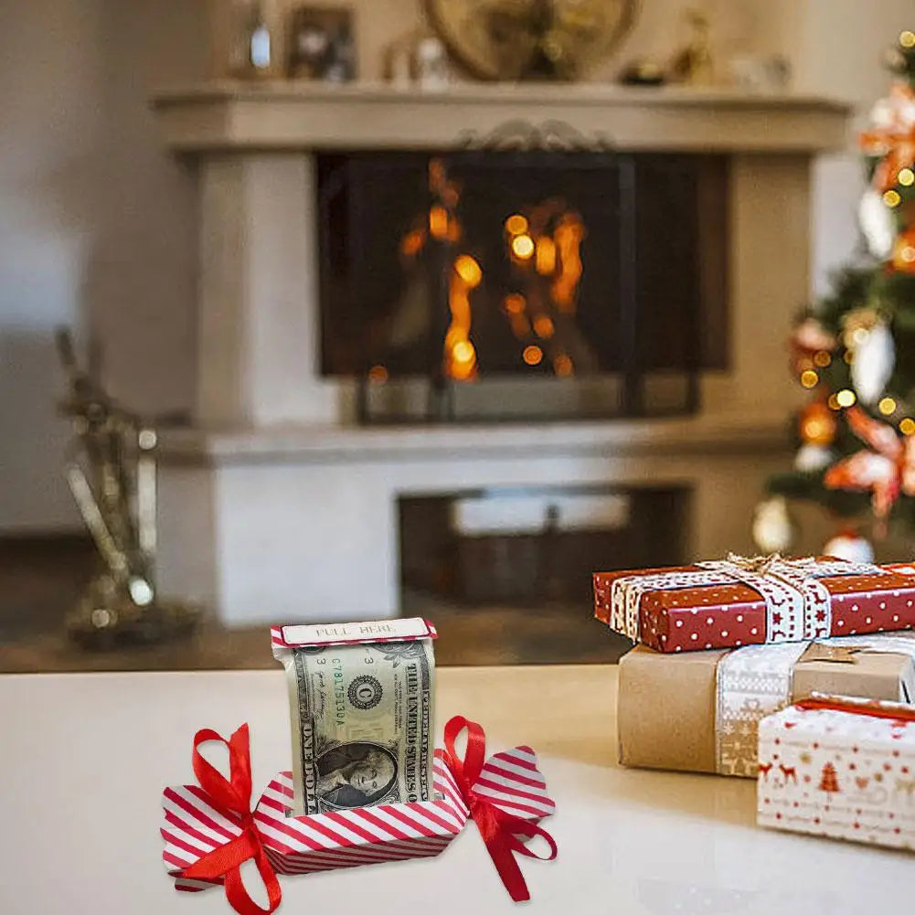 Christmas Money Pull-Out Gift Box