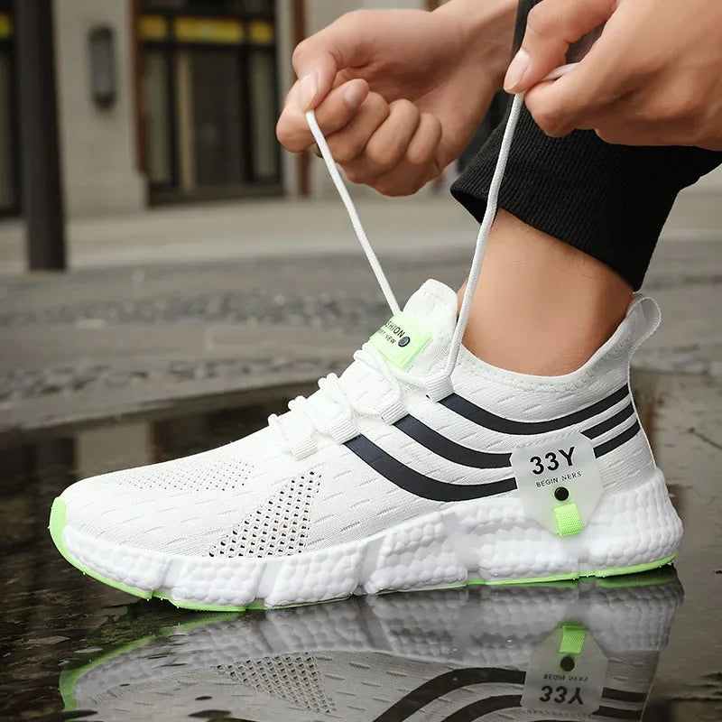 Men Shoes Breathable Classic Running Sneakers for Man Outdoo