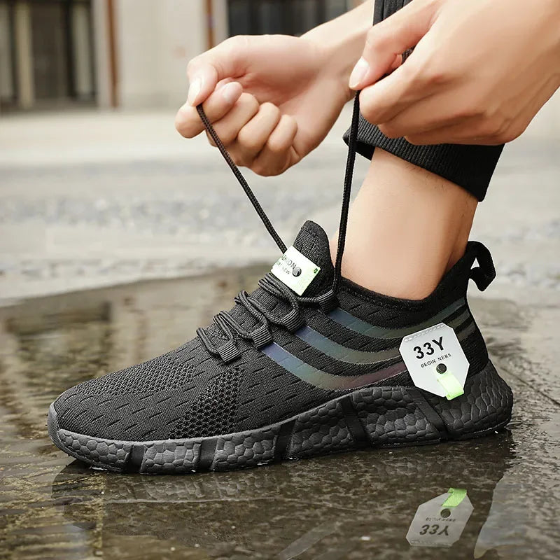 Men Shoes Breathable Classic Running Sneakers for Man Outdoo
