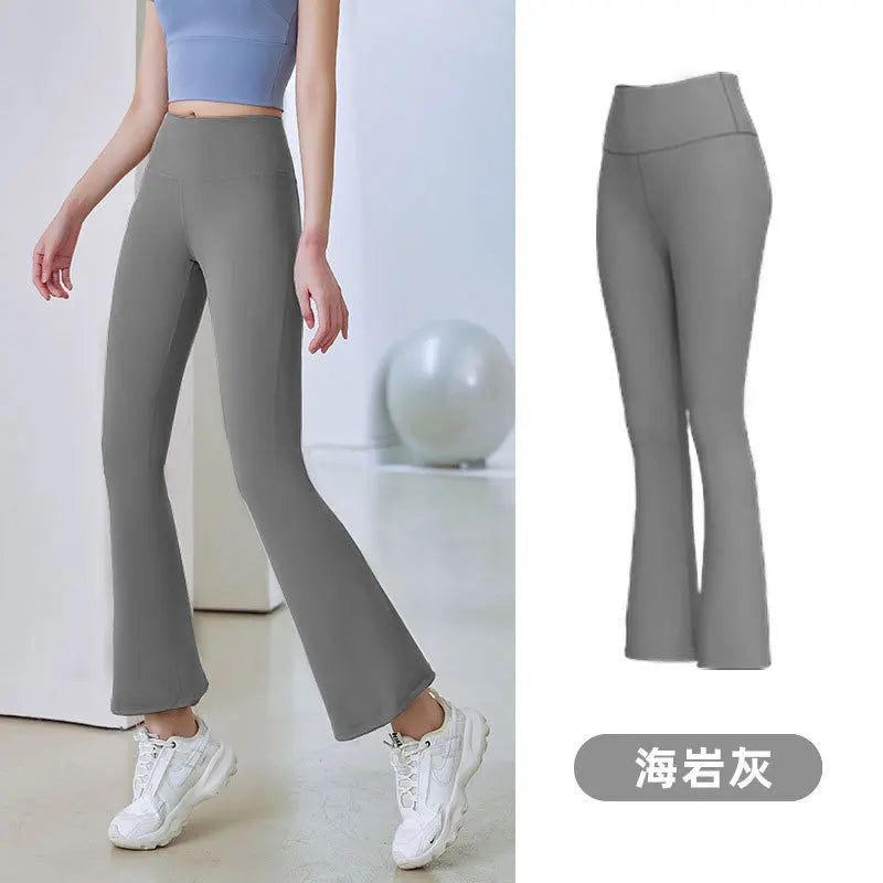Women Flare Pants Slim High Waist Solid SexyShark Flare Pant