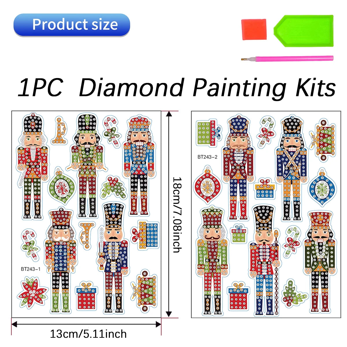 Christmas Gift Box Stickers Merry Christmas Decor For Home 2024 Navidad Kerst Xmas Decor Noel Kerst Happy New Year Gift 2025