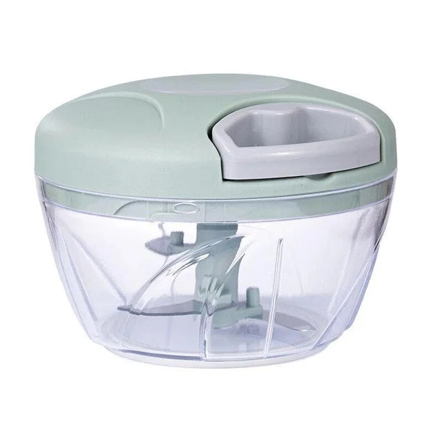 500/900ML Hand Chopper Manual Rope Food Processor Silcer Shr
