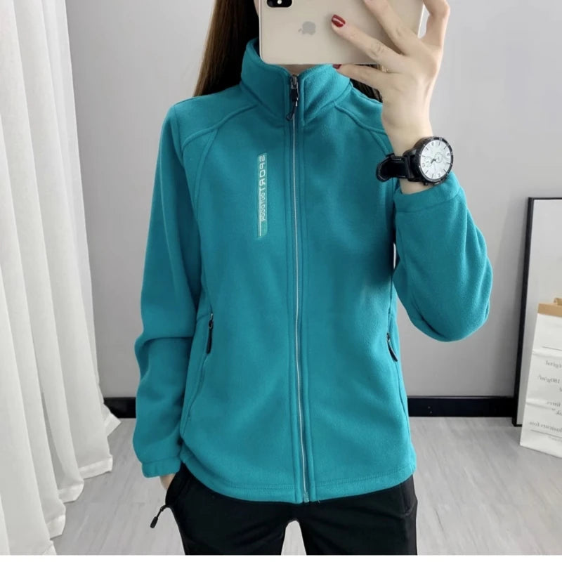5XL Embroidered Sky Blue Jacket